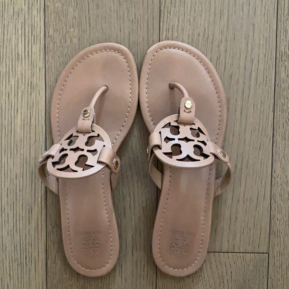 COPY - Tory Burch Miller Flat - tan